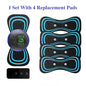 Portable EMS Electric Neck Massager, Neck Stretcher for Cervical Muscle Pain Relief and Shoulder Relaxation Massage Patch