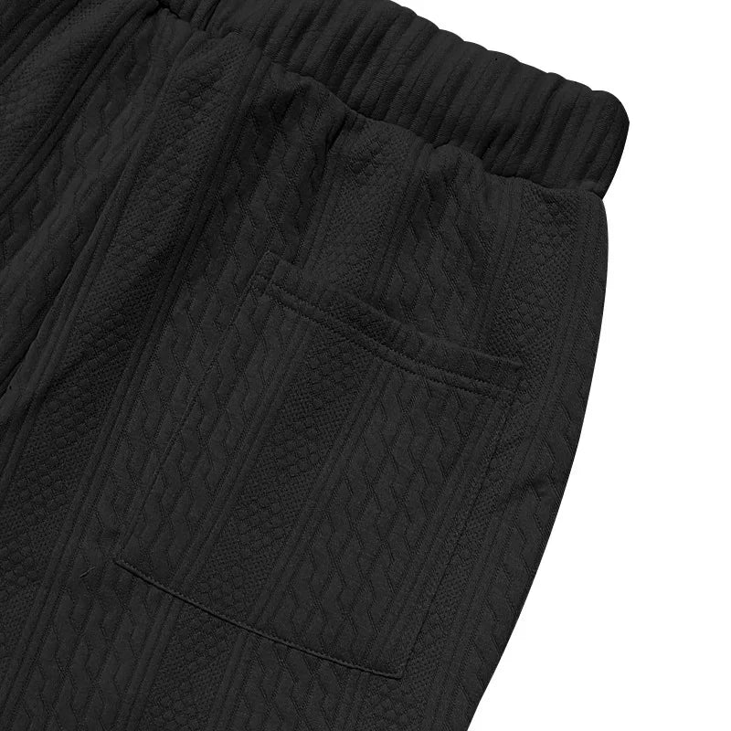 Pantalon Jogging Homme — Coupe Ample | Ceinture Élastique & Cordon | Poches | Casual | 5 Coloris | S à XXXL