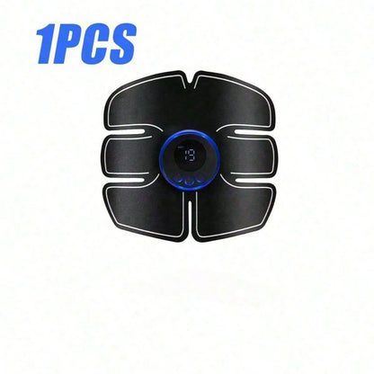 EMS Muscle Stimulator, Abdominal and Arm Trainer, Portable Massager for Home, Body Shaping and Toning Device for Men