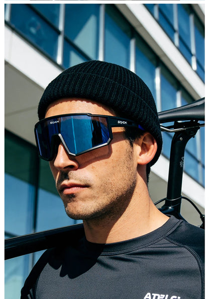 SCVCN vélo cyclisme lunettes mode sport lunettes de soleil vélo accessoires Golf Camping Wen femmes UV400 équipement de conduite en plein air