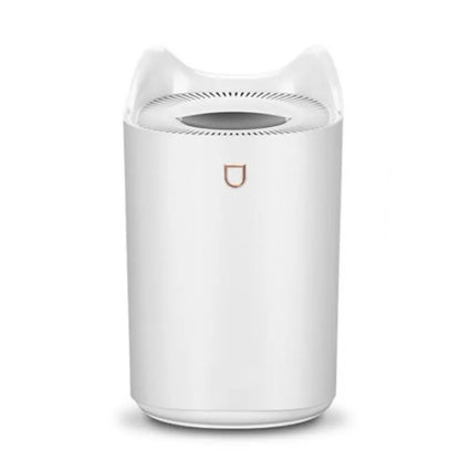 Humidificateur Double Buse 3000ml — Aromathérapie Ultrasonique, LED Ambiance & Multi-Vitesses