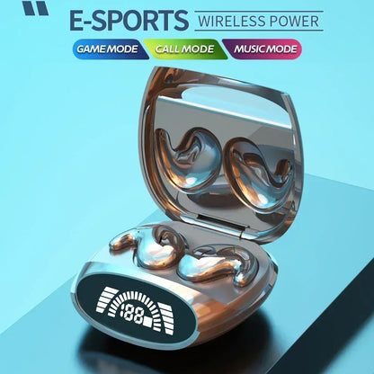 Premium TWS Bluetooth Wireless Sports Earphones Dual Ear Sleep In-Ear Md538 Mini Painless Call Noise Cancellation Slim Headset