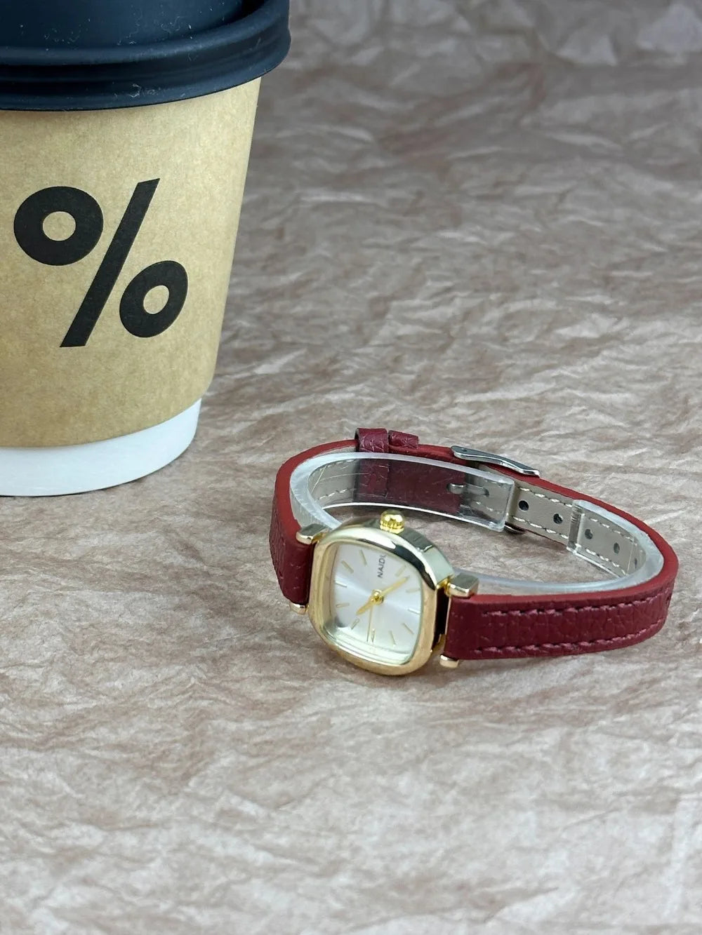 Montre Femme Quartz Petit Cadran zkceenier SN250233 — Bracelet Cuir, Style Mode Étudiant, 6 Coloris