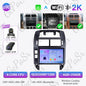 Autoradio Android 16 pour Volkswagen VW Polo MK4 6Q 9N 9N3 2004-2009 Lecteur multimédia Stéréo auto WiFi Navigation autoradio 4G