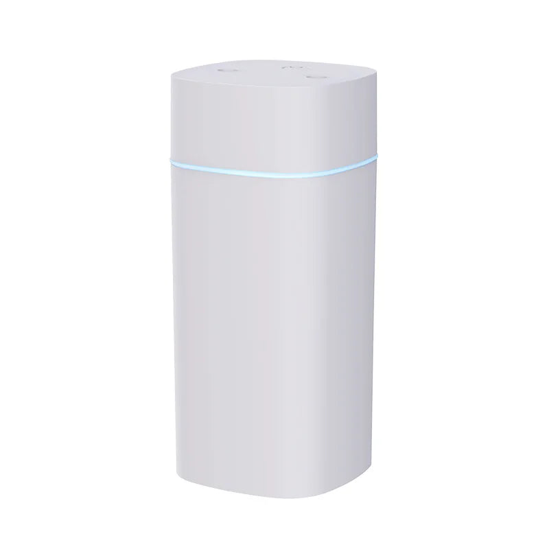 Mini Humidificateur Double Pulvérisation USB — Aromathérapie, Silencieux & Ultra-Compact