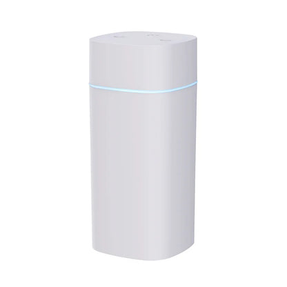 Mini Humidificateur Double Pulvérisation USB — Aromathérapie, Silencieux & Ultra-Compact