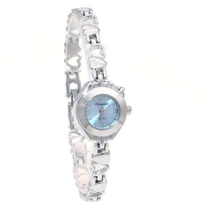 Montre Femme Quartz Rétro Chiffres Romains MOONBIFFY — Bracelet Acier Inox, Style Vintage Luxe, 11 Coloris