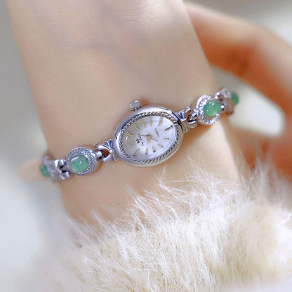 Montre Femme Quartz BS Bee Sister BS-FA1859 — Cadran Ovale 18×22mm, Bracelet Alliage, 3 ATM, 3 Coloris