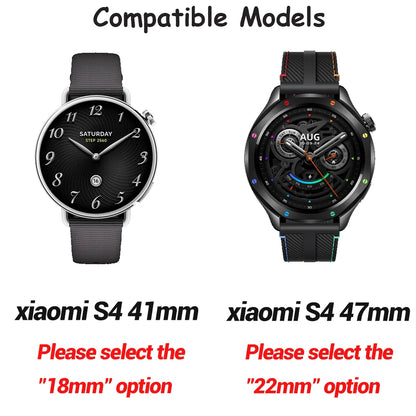 Bracelet Silicone Universel 18mm 20mm 22mm — Samsung Galaxy Watch, Huawei GT, Amazfit, Xiaomi