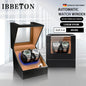 Remontoir de Montre IBBETON — Fibre de Carbone & Bois, Moteur Mabuchi Silencieux, LED