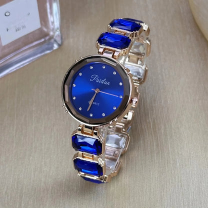 Montre Femme Quartz Diamant zkceenier XGD724 — Bracelet Alliage, Cadran Rond 30mm, 6 Coloris