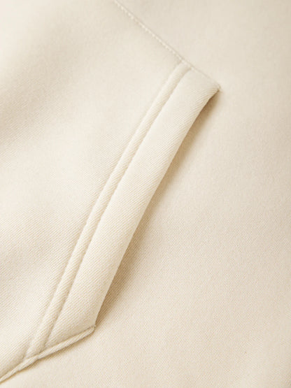 Sweat à capuche à manches longues PVD pour hommes et femmes, pull polyvalent, streetwear décontracté, monochrome, automne, printemps