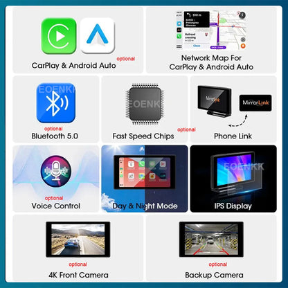 Android 15 pour Volkswagen Amarok 1 2016 - 2020 Navigation GPS Sans Fil Carplay Auto Autoradio Multimédia 4G Wifi NON 2DIN
