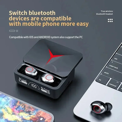 VIKEFON M90 TWS — Bluetooth 5.3 ANC Earbuds | TechNova X
