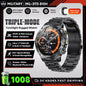 Montre Connectée Sport Militaire AK87 — AMOLED 1,7", GPS, NFC, Étanche IP68, Batterie 1000 mAh, 100 Jours | TechNova X