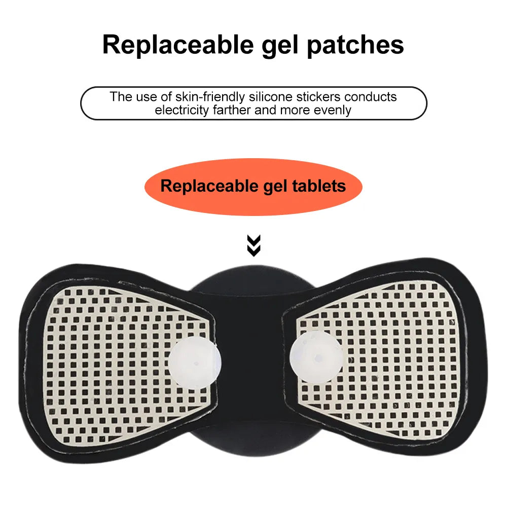 EMS Neck Massager, Mini Cervical Back Muscle Pain Relief Patch, Stimulator Mat, Portable Leg Body Healthcare Tool