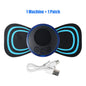 Portable EMS Electric Neck Massager, Neck Stretcher for Cervical Muscle Pain Relief and Shoulder Relaxation Massage Patch