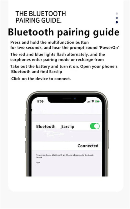 Écouteurs sans fil Bluetooth à conduction osseuse de haute qualité TWS, avec micro, pour le sport et réduction du bruit