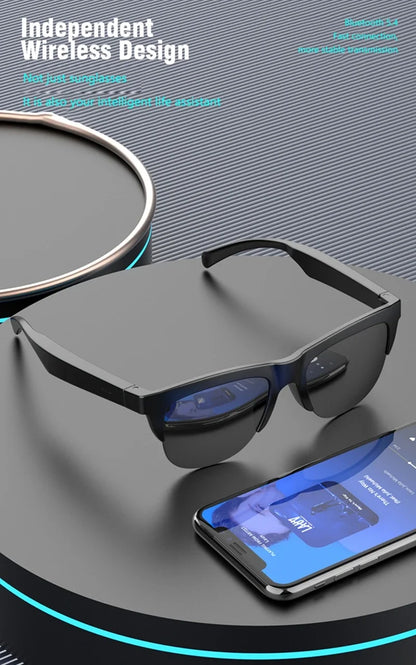 Lenovo Bluetooth Glasses — HIFI Sound, UV Protection & Hands-Free Calling