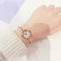 Montre Bracelet Jonc Femme Quartz YIKAZE — Acier Inoxydable, Style Rétro Luxe, 14 Coloris