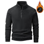 Sweat-shirt surdimensionné pour hommes, automne hiver, polaire épaisse, manches longues, à capuche, mode col montant, pull chaud, 9XL