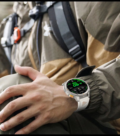 Smartwatch GPS GUHUAVMI T-Rex3 Pro 2026 — AMOLED 1,7", 1100mAh, 10 ATM, 100+ Sports, 15 Variantes