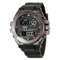 Montre Sport Digitale YIKAZE A69270 — Grand Cadran 56mm, LED, Chronomètre, Alarme, 3 ATM