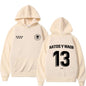 Sweat à Capuche Hip-Hop Streetwear Unisexe — Motif Imprimé | Style Gothique & Punk | Ample | 10 Coloris | S à XXXL