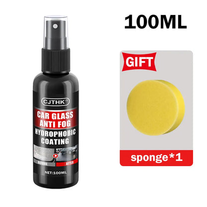 Spray d'eau Anti-pluie pour verre de voiture, revêtement Nano, Agent hydrophobe étanche, Film d'huile pour enlever l'agent de Film de verre automobile
