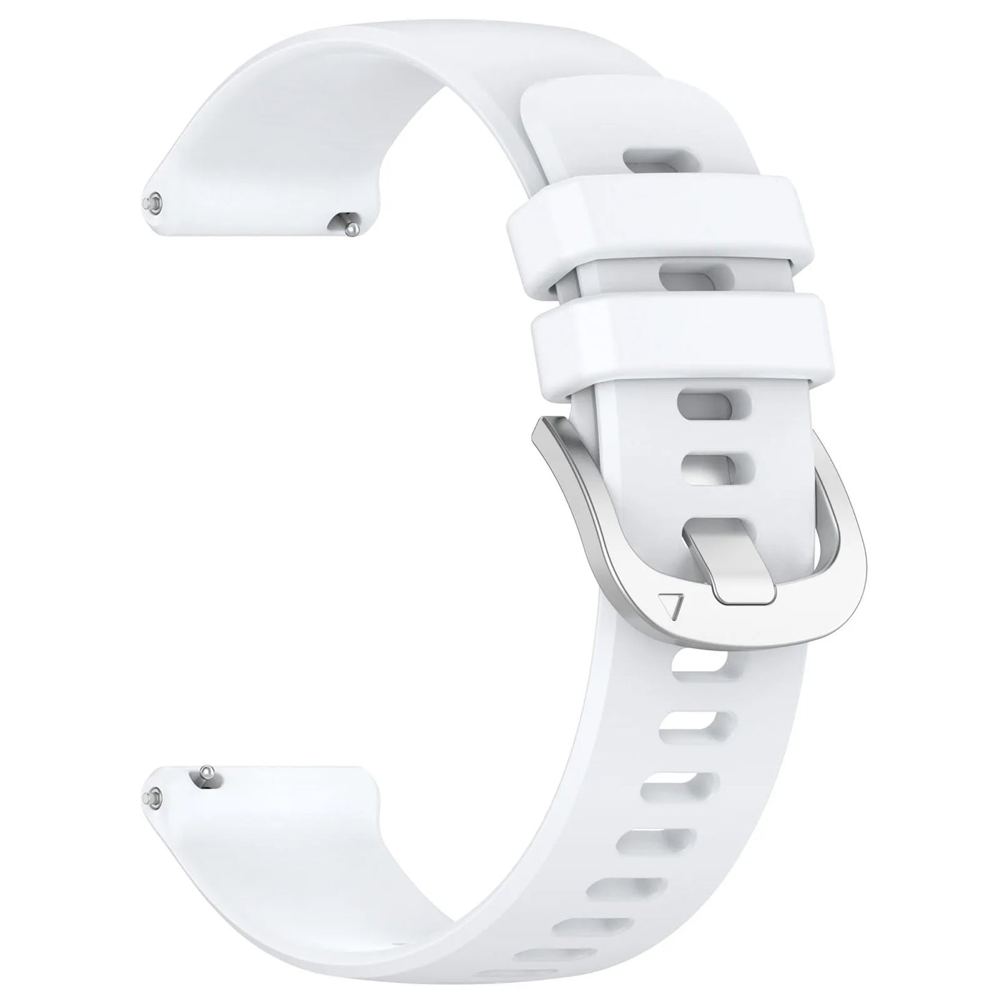 Bracelet Silicone Universel 18mm 20mm 22mm — Samsung Galaxy Watch, Huawei GT, Amazfit, Xiaomi