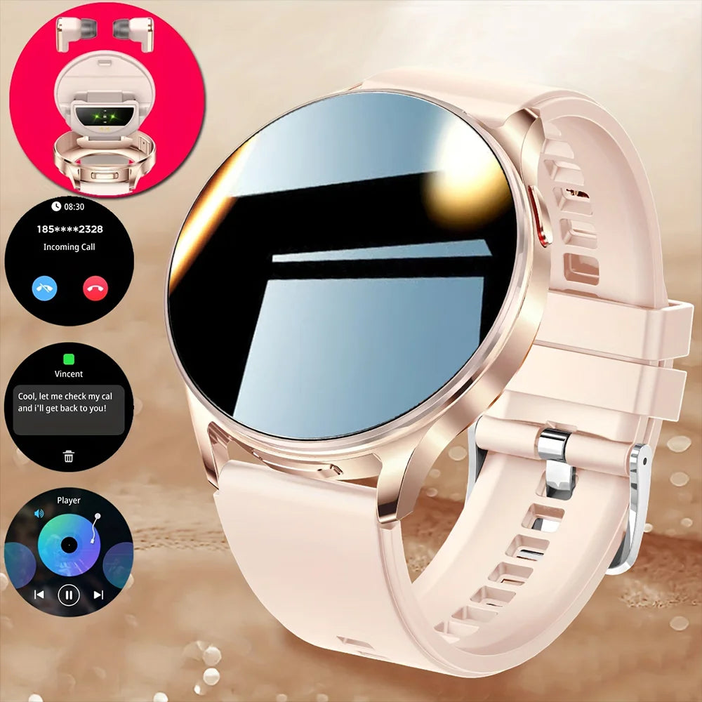 Smartwatch 2-en-1 DAORKOW T97 — Écouteurs TWS Intégrés, Écran 1,39" HD, Bluetooth 5.2, Étanche