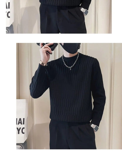 Sweat-shirt Homme Col Rond — Couleur Unie | Basics | Polyester Standard | 2 Coloris | M–5XL