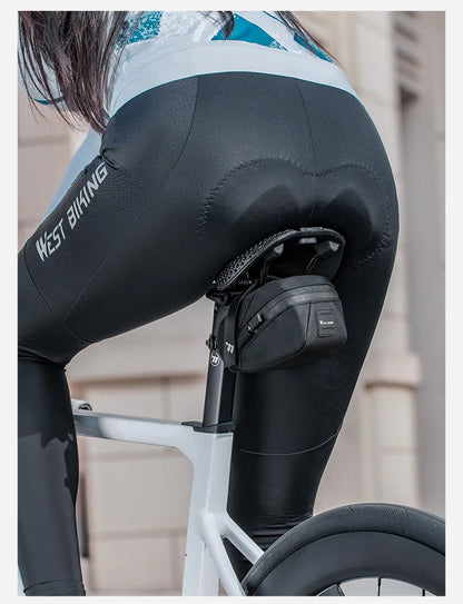 WEST BIKING – sac de selle de vélo Portable, léger 0,8 l, sac arrière de vélo, sac à outils de sport Durable, accessoires de vélo de route et vtt