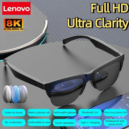 Lenovo Sport HIFI Glasses — Bluetooth, UV & Hands-Free