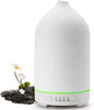 Diffuseur Aromathérapie Céramique 100ml — Ultrasonique, Minuterie 1H/2H & Veilleuse LED 7 Couleurs