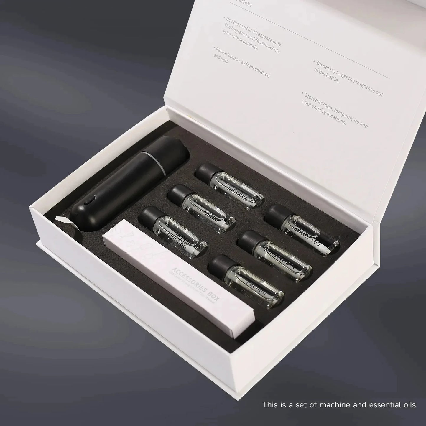 Diffuseur Parfum Voiture — Désodorisant Grille Aération & 6 Huiles Essentielles Incluses