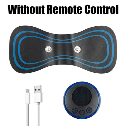 EMS Electric Neck Massager, Muscle Stimulation Instrument, back, neck and calf patches, joint pain, low-frequency massager