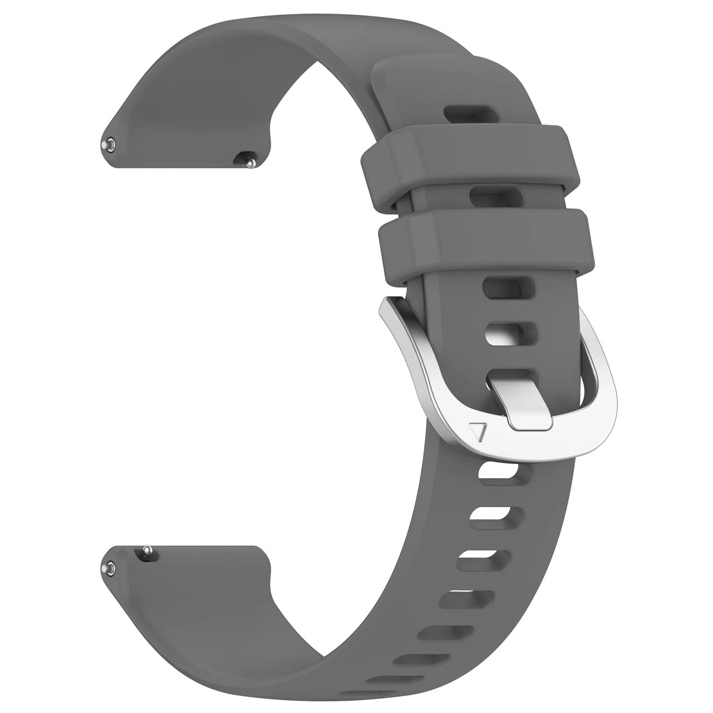 Bracelet Silicone Universel 18mm 20mm 22mm — Samsung Galaxy Watch, Huawei GT, Amazfit, Xiaomi