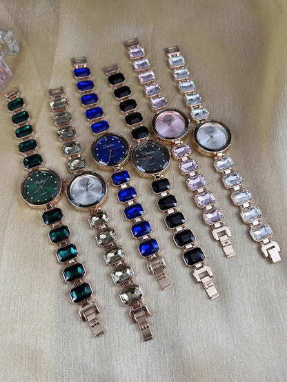 Montre Femme Quartz Diamant zkceenier XGD724 — Bracelet Alliage, Cadran Rond 30mm, 6 Coloris