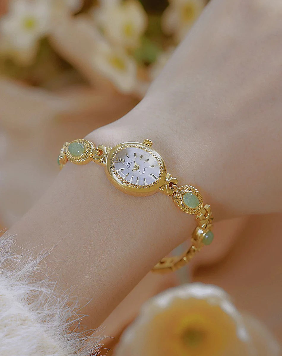Montre Femme Quartz BS Bee Sister BS-FA1859 — Cadran Ovale 18×22mm, Bracelet Alliage, 3 ATM, 3 Coloris