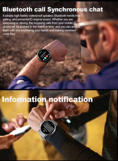 Montre Connectée Homme BOALZETD V69 — AMOLED 1,85", Batterie 710 mAh, GPS, IP67, 100+ Sports, 6 Coloris | TechNova X