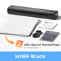 Phomemo M08F imprimante thermique A4 sans fil Bluetooth, étiqueteuse Portable pour l'expédition au bureau à domicile, Compatible iOS Android PC