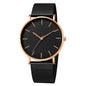 Montre Quartz Fashion TINUORA — Bracelet Acier Inox, Cadran 38mm, Style Luxe Casual, 17 Coloris
