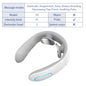 Smart Electric Neck and Back Massager, Rechargeable TENS, Hot Compression Massage, Cervical Vertebra Relaxation, Pain Kneading Therapy