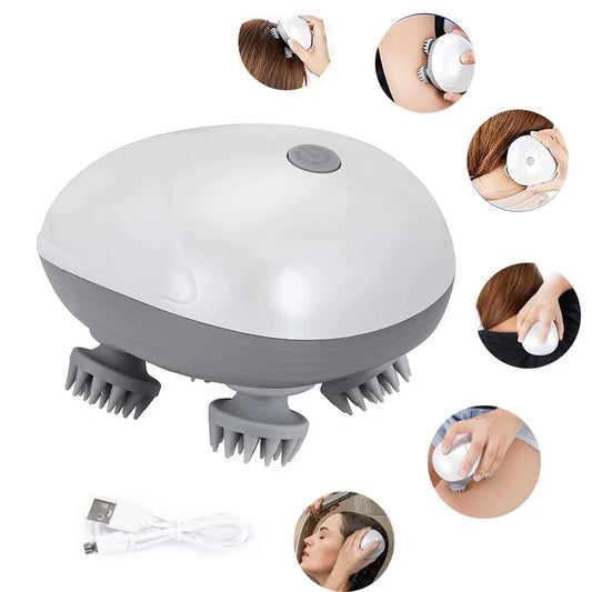 Ohio eur Électrique pour Chat, pour les Jambes, les Bras, le Cou, les Tissus Profonds, la Tête, le Cuir oral elu, Pétrissage, Dispositif Vibrant