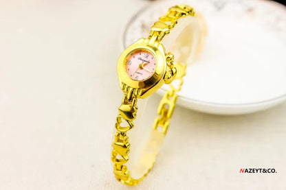 Montre Femme Quartz Rétro Chiffres Romains MOONBIFFY — Bracelet Acier Inox, Style Vintage Luxe, 11 Coloris
