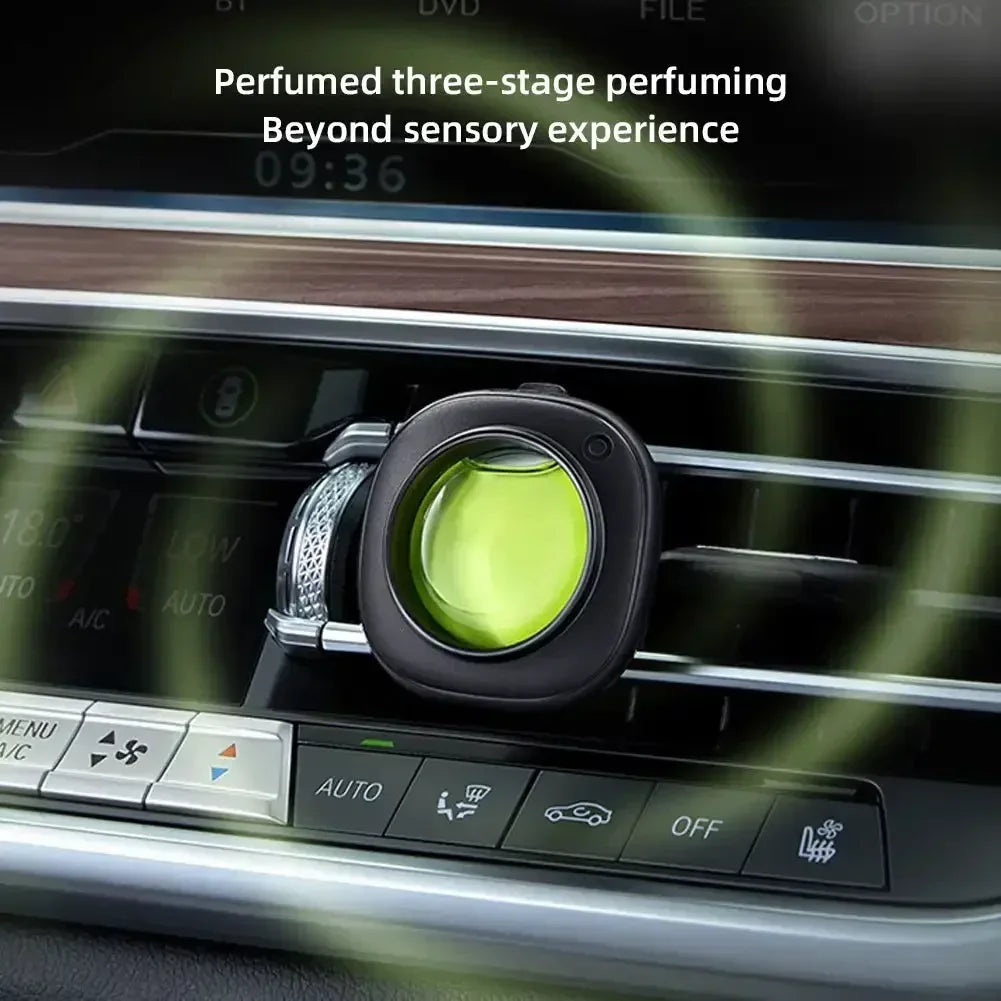 Clip Parfum Voiture Aromathérapie — Extraits Naturels, Anti-Odeurs & 5 Couleurs