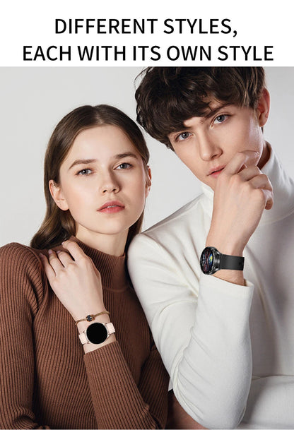 Montre Connectée 2-en-1 avec Écouteurs TWS Intégrés — Écran 1,39", IP67, BT 5.0, Suivi Santé Complet, 3 Coloris | TechNova X