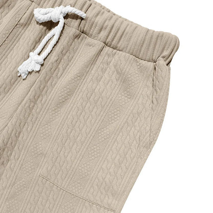 Pantalon de Jogging Homme Couleur Unie — Style Américain | Coupe Ample | Cordon de Serrage | Poches | 5 Coloris | S–XXXL