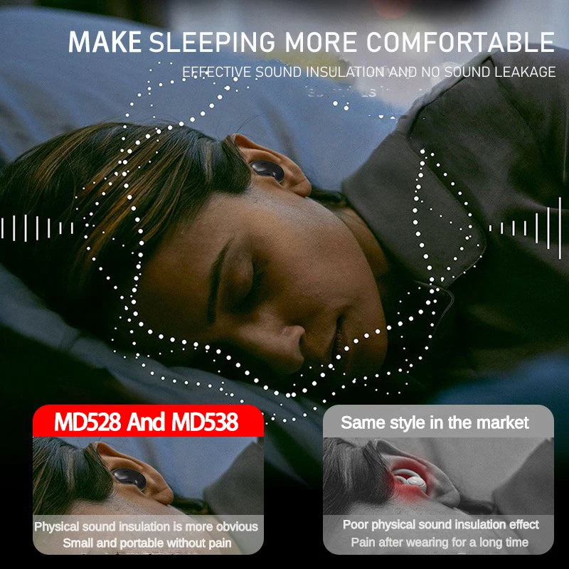 Ultra-Thin Bluetooth 5.3 Sleep Headphones — Invisible, IPX7 Waterproof | TechNova X
